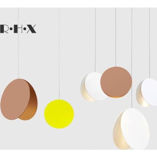 Modern industrial lamp lustre pendente glass bedroom