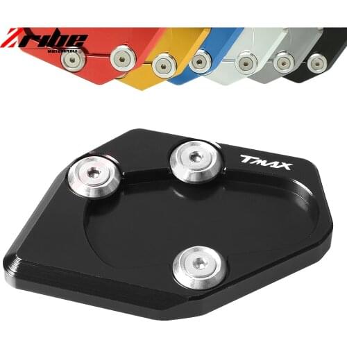 For TMAX 530 XP530 Motorcycle Parts CNC Side Stand Enlarge kickstand pad For Yamaha TMAX 530 XP530 2015 2016