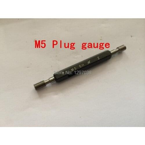 2PCS M5 Thread plug gauge gauging tools measurement