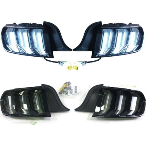 2021 Suitable For Modes Five Switching of 15-20 Ford Mustang Refitting Red and Three Yellow Tail Lamp Assembly