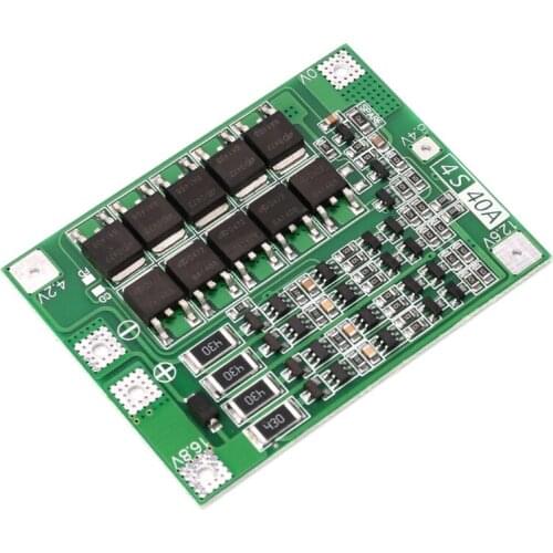 4S 40A 14.8V 16.8V Li-ion Lithium 18650 Battery BMS PCB Protection Board Balance