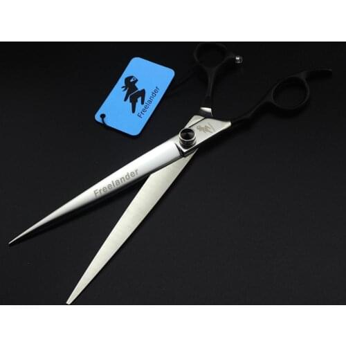 8.0" professional pet grooming scissors left-handed JP440C non-slip handle beauty and comfort Cutting Shears Tools