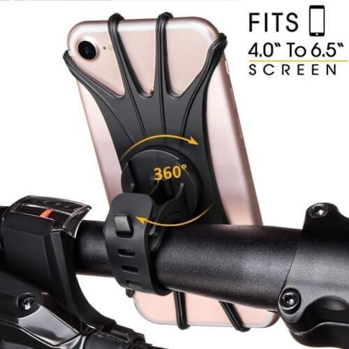 Baby Stroller Accessories Mobile Phone Holder Universal 360 Rotatable Phone Stand Bike Mount Bracket for Baby Carriage Pram Cart