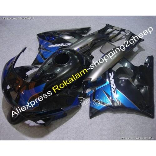 For Honda CBR600RR-F2 1991 1992 1993 1994 CBR600RR F2 91 92 93 94 CBR 600 RR CBR 600RR Blue ABS Motorcycle Fairing Set
