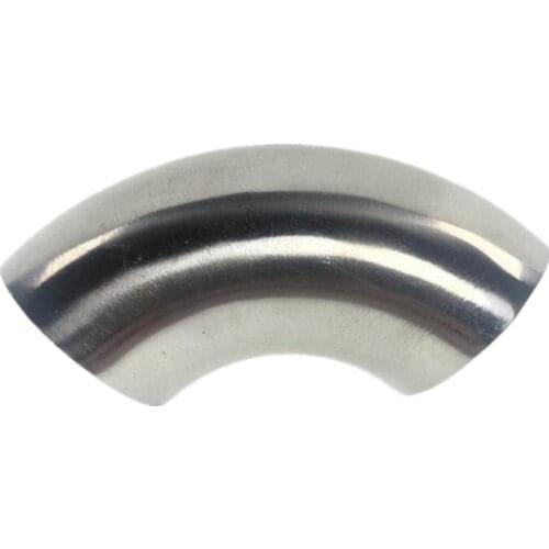 1/2"-4-1/4" Stainless Steel 304 OD Elbow 90 Degree Sanitary Welding Elbow Pipe Connection Fittings polishing Food grade