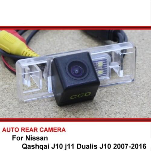 For Nissan Qashqai J10 j11 Dualis J10 2007-2016 Night Vision Rear View Camera Reversing Camera Car Back up Camera HD CCD Vehicle
