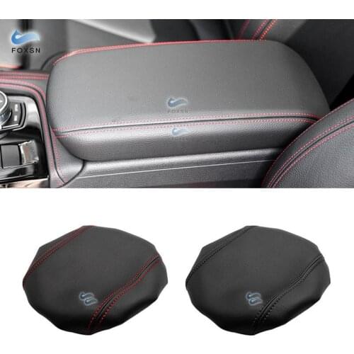 For BMW 1 Series F20 2016 2017 2018 2019 2020 Microfiber Leather Car Center Control Armrest Box Protective Cover Trim