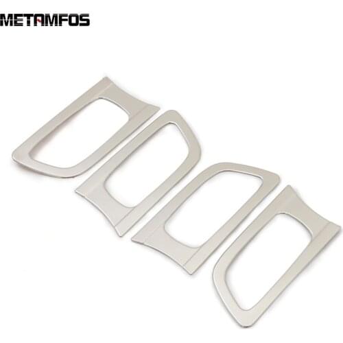 For Renault Koleos 2016-2019 2020 Stainless Steel Inside Door Handle Bowl Cover Trim Molding Decoration Inner Car Accessories