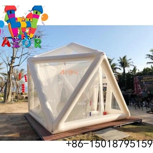 Outdoor Tent Inflatable House Transparent Starry Sky Tent Mobile Hotel Starry Sky House Inflatable Bubble Homestay Bubble House