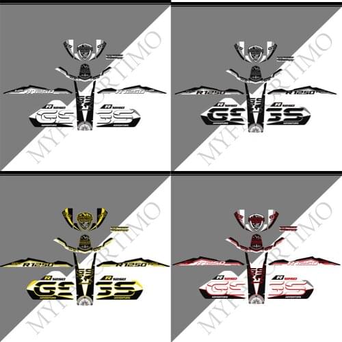 R1250GS R 1250 GS GSA For BMW Trunk Luggage Aluminium Case Fairing Fender Windshield Handguard Tank Pad Protector Adventure