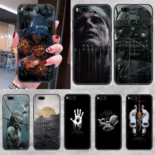 DEATH STRAND GAME Phone case For Xiaomi Mi Max Note 3 A2 A3 8 9 9T 10 Lite Pro Ultra black luxury cell cover trend coque tpu