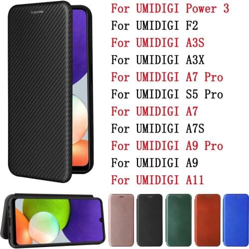 Sunjolly For Umidigi Power 3 F2 A3S A3X A7 A7S A7 Pro A9 A11 A9 Pro Case Cover coque Leather Flip Card
