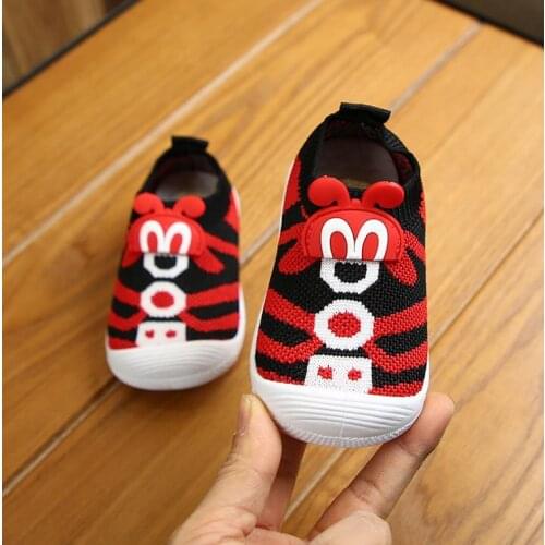 2020 Baby girls boys First Walker kid girl infant toddler knitted shoes 16-21 0-2years A-12 4colors TX09