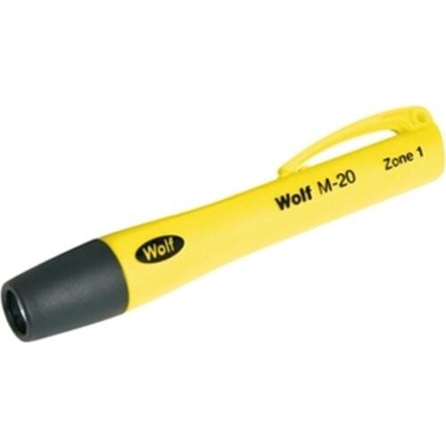 Wolf Ex-Proof Mini Flashlight Halogen M-20 Zone 1-2
