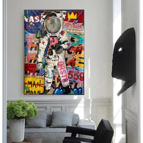 Funny do strange graffiti, oil painting, posters, prints, living room decoration, home metope art decorative painting