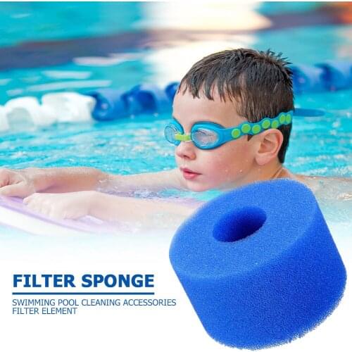 1PC Swimming Pool Filter for Intex S1 Reusable Washable Foam Cleaner Sponge Column Biofoam Cleaning Tool Water Pool Tools