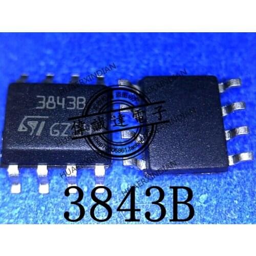 1Pieces New Original UC3843BD1013TR UC3843B 3843B SOP8 In Stock Real Picture