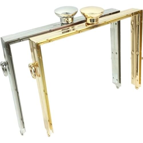 18x15cm women DIY bag making long feet metal clasp purse frame 3pcs/lot