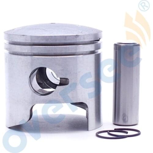 3B2-00004-0 Piston Assy 050 For Tohatsu Outboard Motor 8-9.8HP 50.5mm 3B2-00004-1 3B2-00004 Oversize