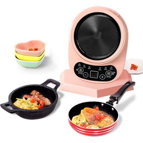 Childrens mini kitchen childrens toys stainless steel small kitchen utensils tableware food play house mini kitchen set