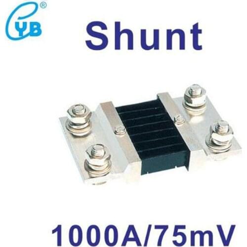 FL-2 Shunt 1000A 75mV Current Sensor Current Shunt Slotted Shunt Ammeter Multimeter Amper Meter 1000A