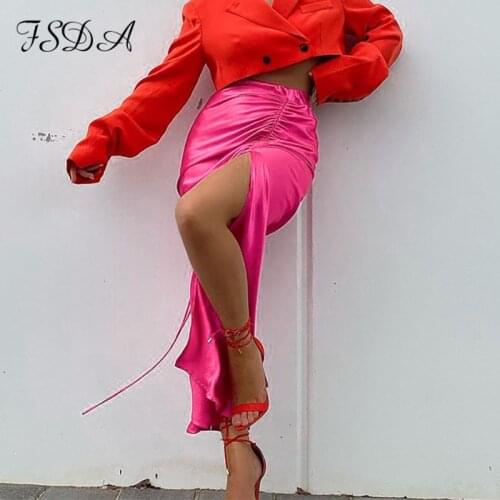 Женские осенние юбки FSDA China At AliExpress