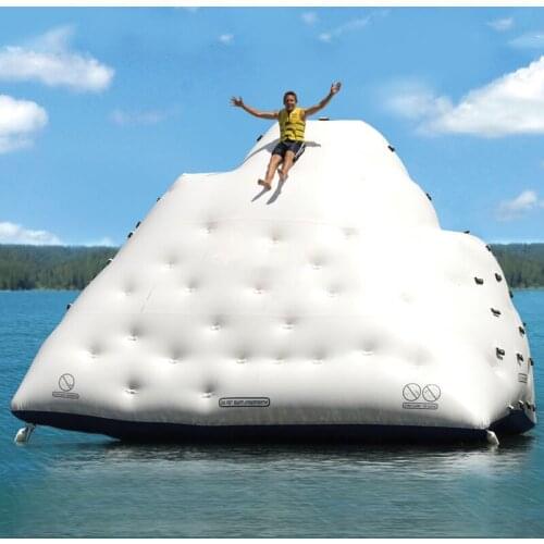 Hi Bouncia New Arrvail inflatable iceberg, high quality inflatable iceberg for summer season with factory price
