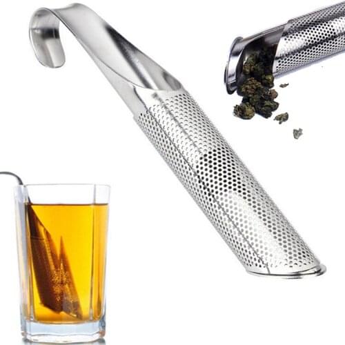 Kitchen Accessories new Tea Strainer Amazing Stainless Steel Infuser Pipe Design Touch Feel Holder Tool Tea Spoon Infuser Filter