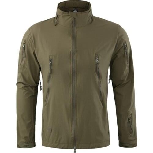 Men Women Spring Outdoor Soft Shell Sports Jacket Hiking Climbing Shark Skin Male Hooded Wearproof Waterproof Tactical Thin Coat