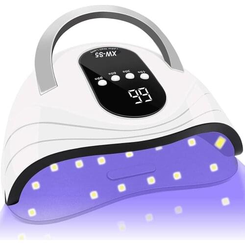 Nail Lamp Fast Curing Speed Gel Polish Light 120W High Power Nail Dryer 42 LED UV Lamp For 4 Kinds Timer Smart Sensor Nail Tools