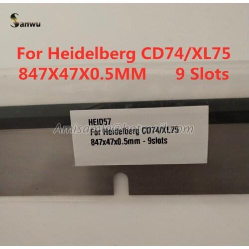 Best Quality 10 PCS/LOT L2.010.403 CD74 XL75 Machine Parts Wash up Blade For Heidelberg Offset Machine