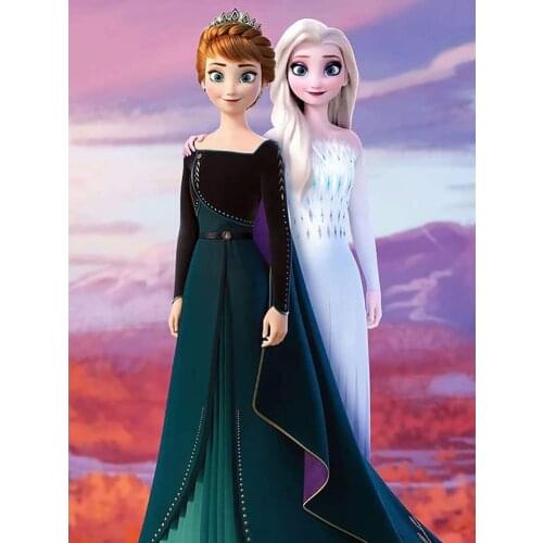 5D Diamond Painting Kits Frozen Princess Cross Stitch Kit Diamond Painting Kits Rhinestone Embroidery Diamond Art for Home Decor