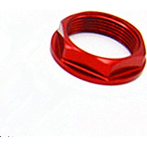 Front wheel axle nut red CNC Racing for MV Agusta F3 B3 For Ducati