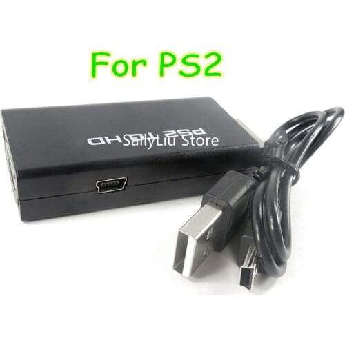 For PS2 to HDMI-compatible Adapter Display Port Male Female Converter Cable Adapter Audio Connector for HDTV PC 10pcs