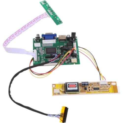 HDMI DVI VGA LCD Screen Controller Board KYV-N5 V3 for 15.4 Inch LP156WH1 LTN156AT01 1280x800