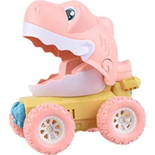 Press Mechanical Sliding Toy Pressing Inertial Sliding Baby Dinosaur Toys Dinosau Inertial Pull Back Car Baby Educational Toys