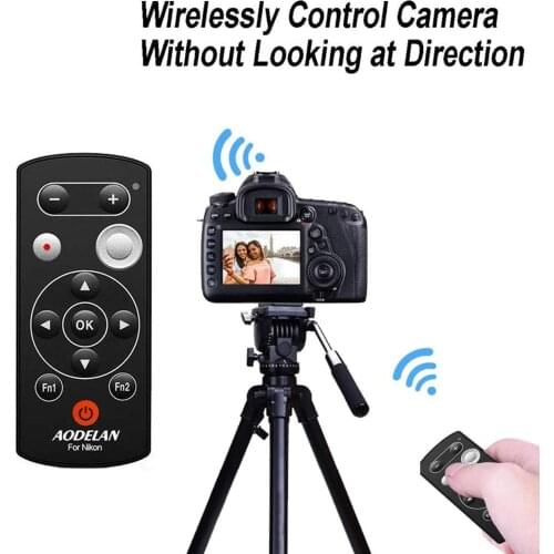 AODELAN Wireless Bluetooth Camera Remote Control Shutter Release ML-L7A for Nikon A1000 B600 P1000 P950 Z50, Replace Nikon ML-L7