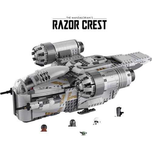 New 1187PCS 5 Dolls Darth House Vader`s Castle Star Space Vader Wars Figures TIE Fighter Building Block Bricks Toy Gift Kid