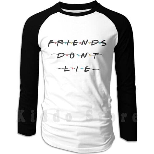 Friends Don'T Lie hoodies long sleeve Steve Dustin Henderson Things Starcourt Mall 80S Netflix Hawkins Scoops Ahoy
