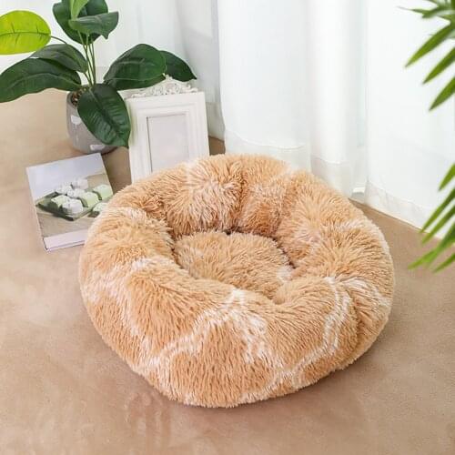 Winter Dog Bed Cat House Soft Plush Warm Sleeping Bed Kennel for Dog Cat Sleeping Pad Pet Dog House Kennel 40-100cm