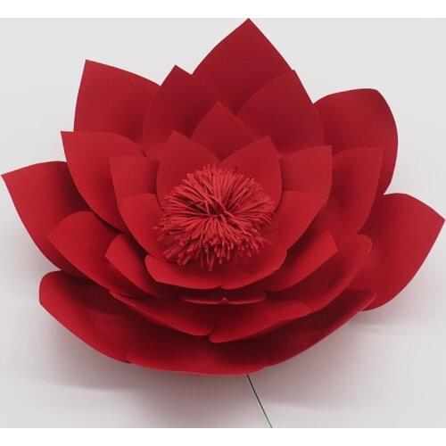 1 Piece 30CM Cardstock Giant Paper Flower For Wedding Backdrops Windows Display Kids' Room Decorations