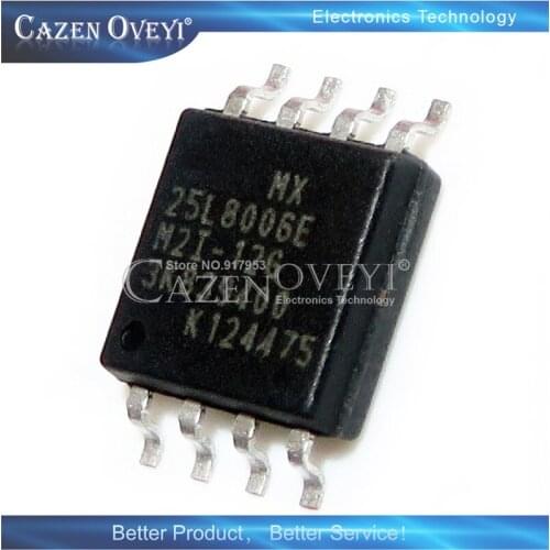 10piece MX25L8006EM2I-12G 25L8006EM2I-12G 25L8006E SOP-8 In Stock