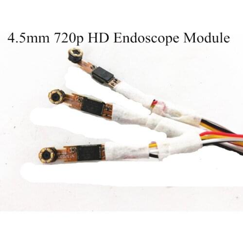 4.5mm 720p USB Endoscope Module For PC CMOS Borescope Otoscope Camera