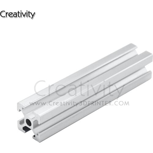 4pc 2020 aluminum profile European standard anodized linear guide aluminum profile 2020 CNC 3D printer parts