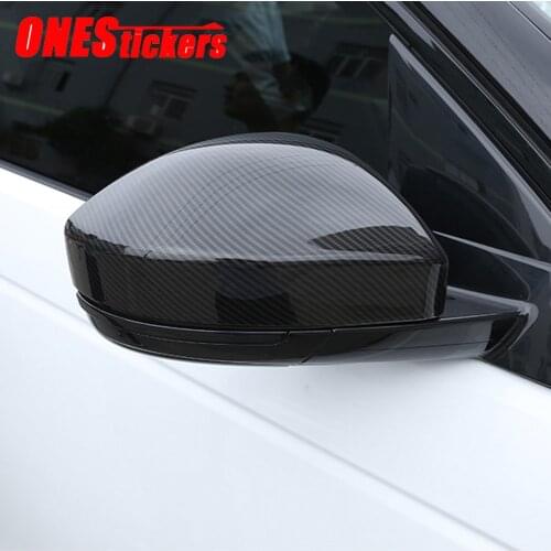For Land Rover Range Rover Evoque Velar Discovery Sport Car Accessories Rear View Mirror Cover Cap Trim For Jaguar F-Pace E-Pace