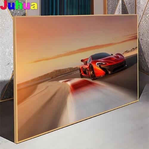 Racing Car full drill 5d Diy Diamond Painting sports auto Diamond Embroidery diamond Stitch Mosaic Art home decor