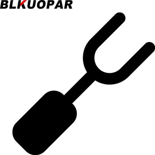 BLKUOPAR for Fork Car Stickers Sunscreen Scratch-Proof Decals Waterproof Personality Helmet Windows Decor Car Door Protector