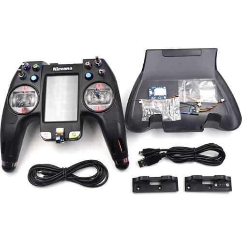 Flysky FS-NV14 2.4G 14CH Nirvana Transmitter Remote Controller with iA8X/X8B Receiver 3.5 Inch Display Open Source For Rc Drone