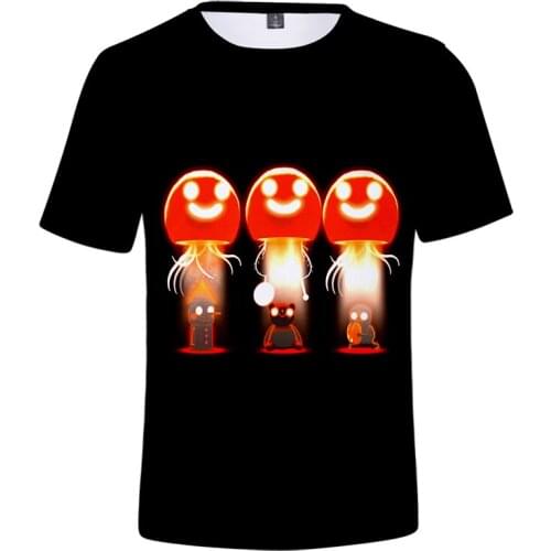 Harajuku Happy Game 3d T-shirt Kawaii Fashion Men Women T Shirts Tops O-neck Short Sleeve Boys Girls T-shirts Tee Kids Clothes