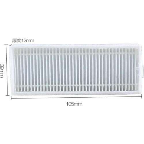 HEPA Filter For CEN360 Slim Robot Vacuum Cleaner 105x39x12mm